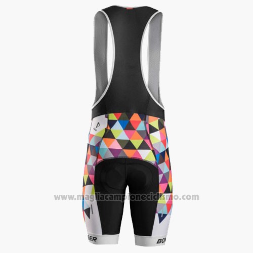 2016 Abbigliamento Ciclismo Trek Bontrager Nero e Bianco Manica Corta e Salopette